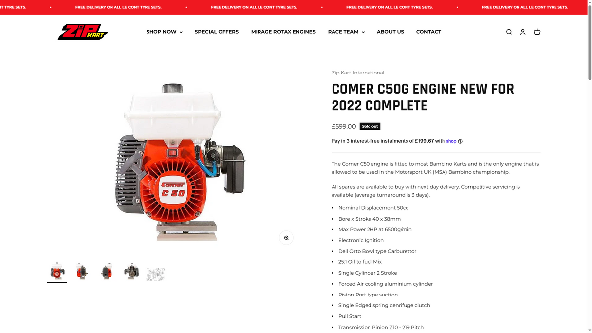 Product page