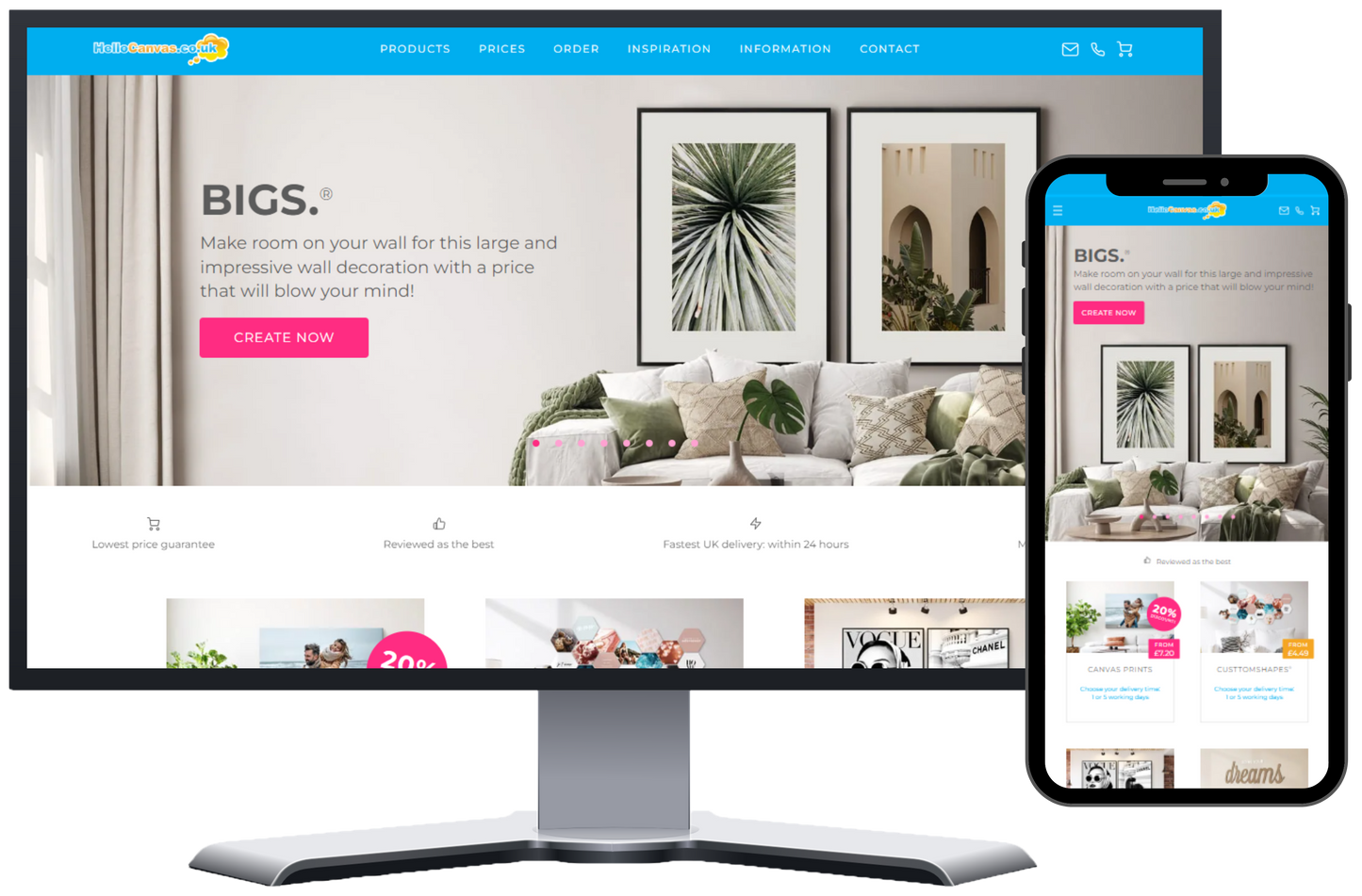 Frames & Canvas - ProCommerce