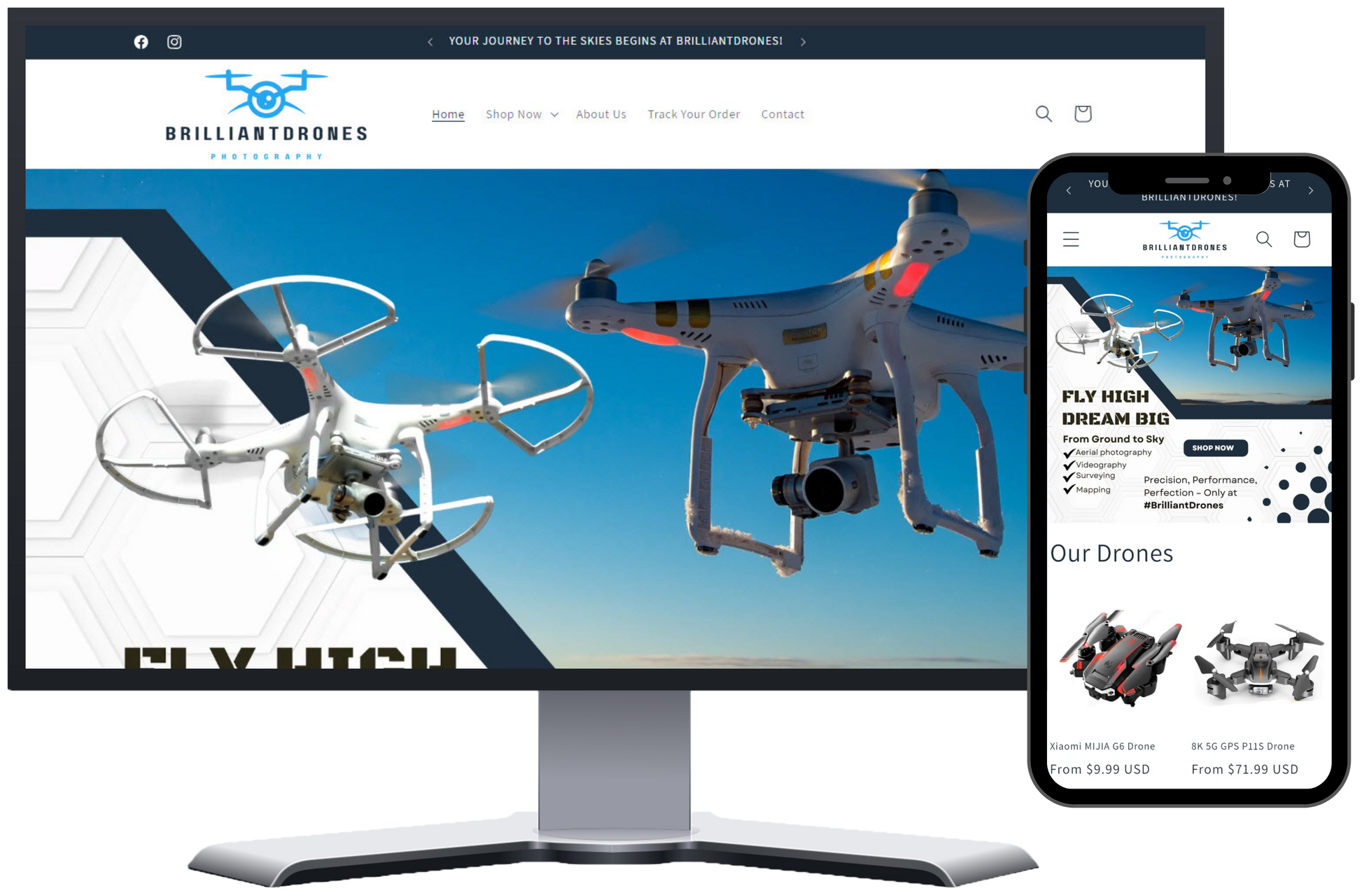 BrilliantDrones.com - ProCommerce