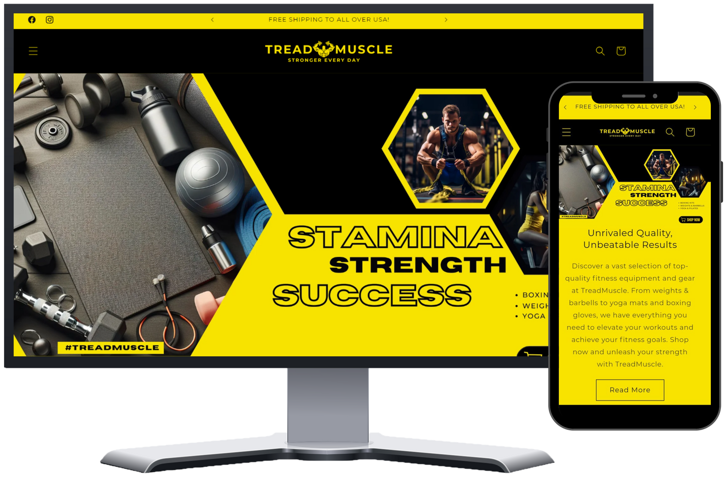 TreadMuscle.com - ProCommerce
