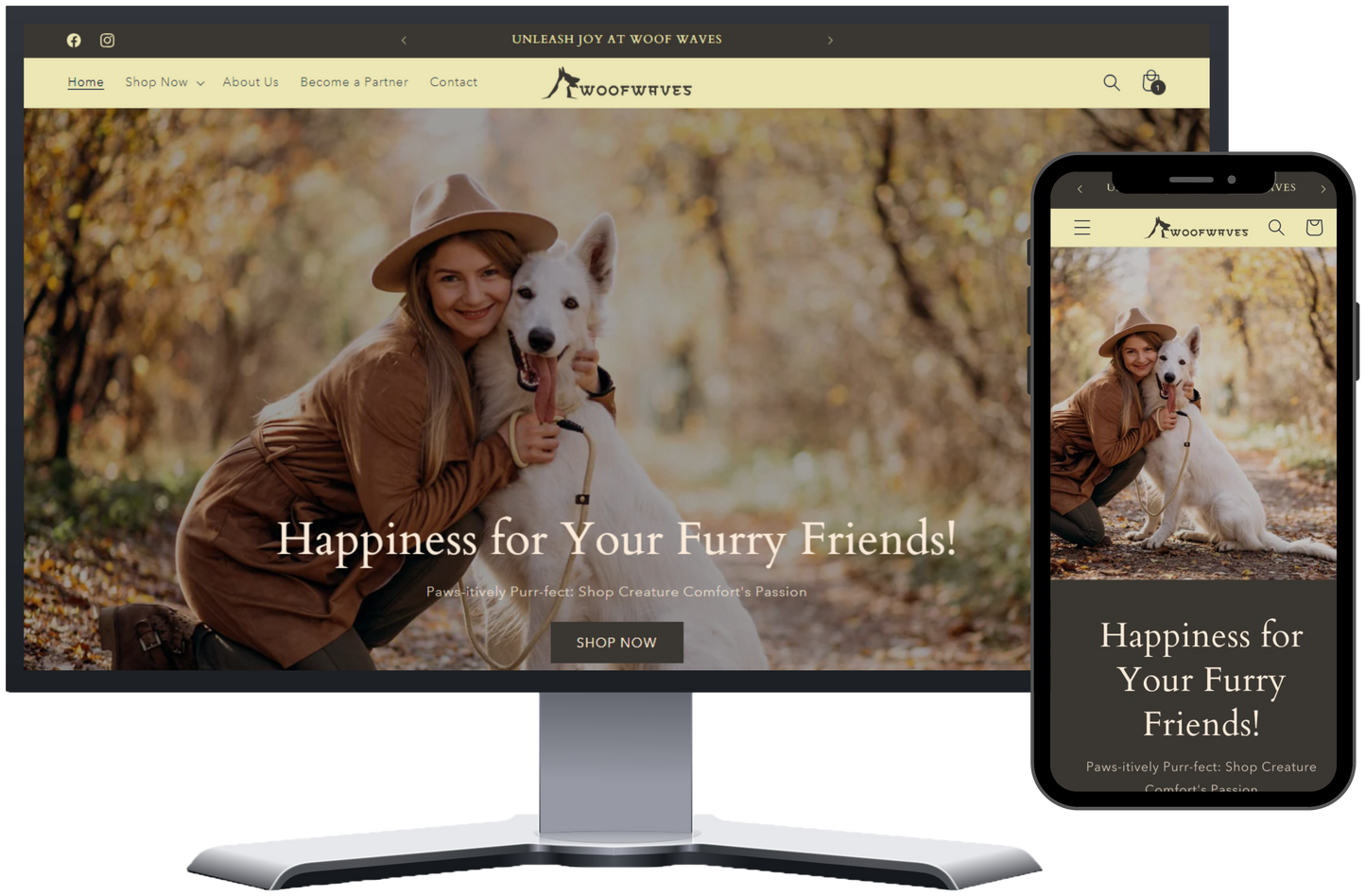 WoofWaves.com - ProCommerce