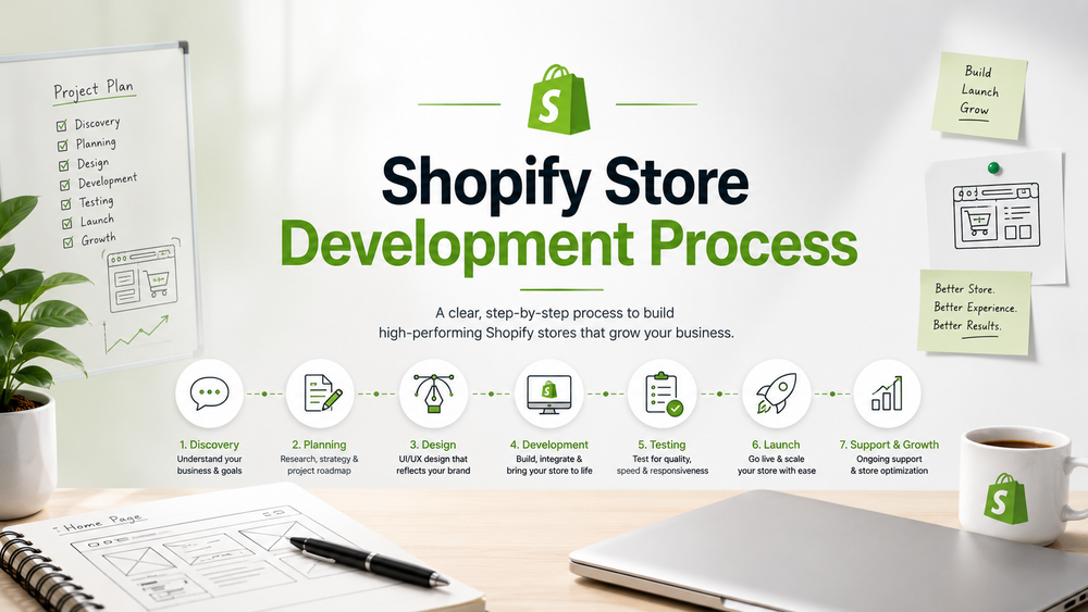 Shopify Store Development Process - ProCommerce Solutions
