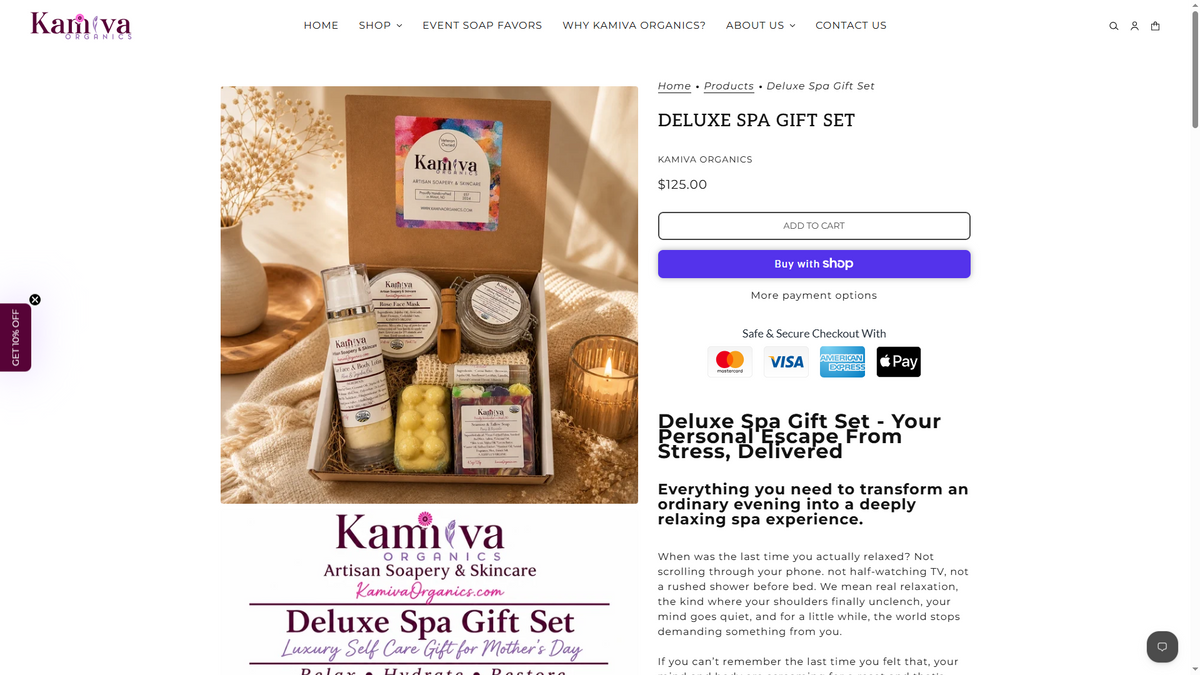 Product page
