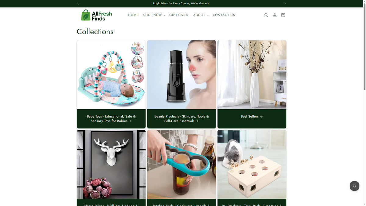 Collection / category page
