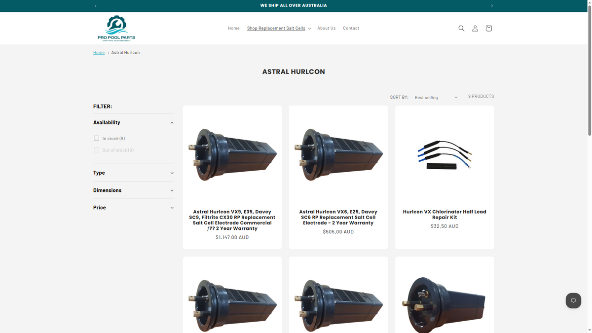 Collection / category page