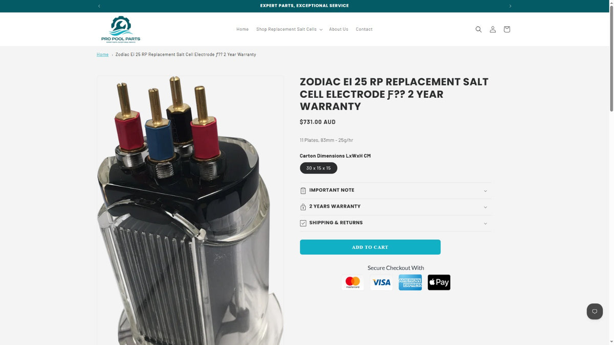 Product page