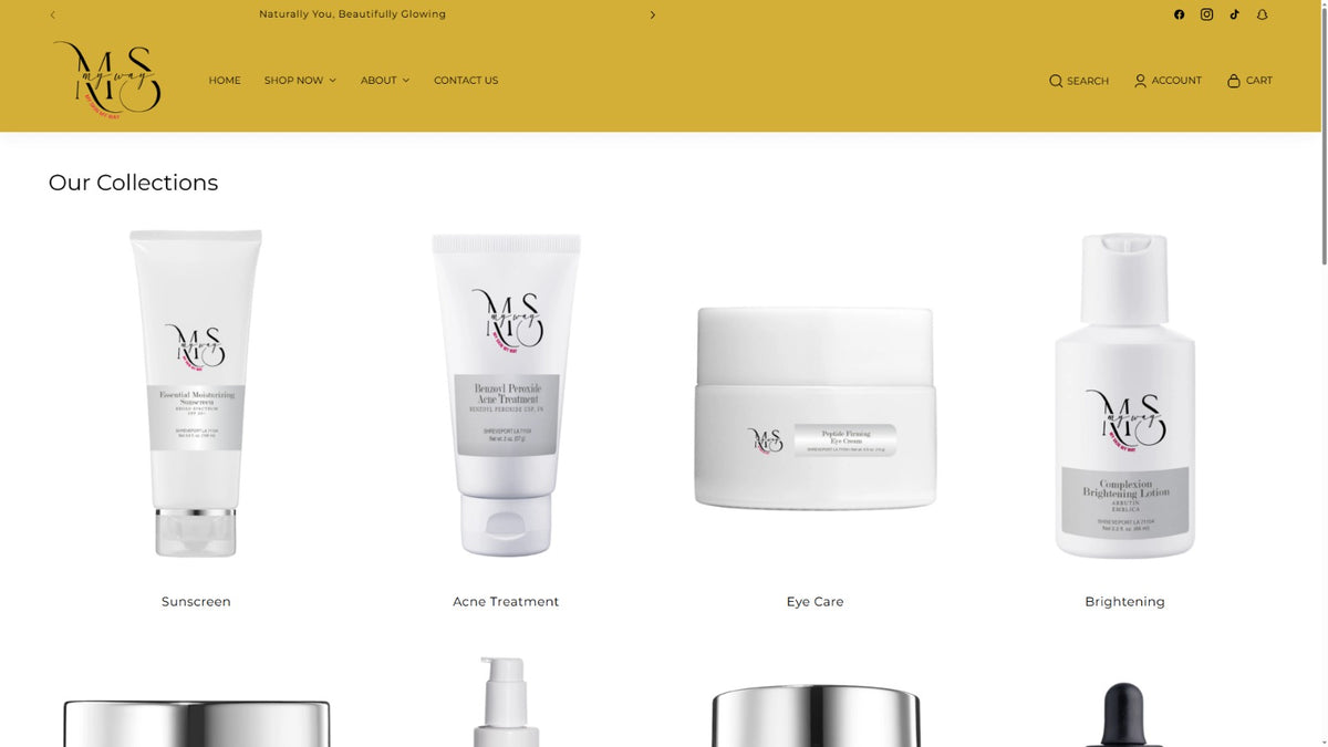 Collection / category page