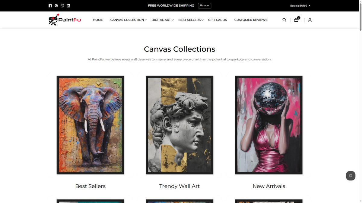 Collection / category page