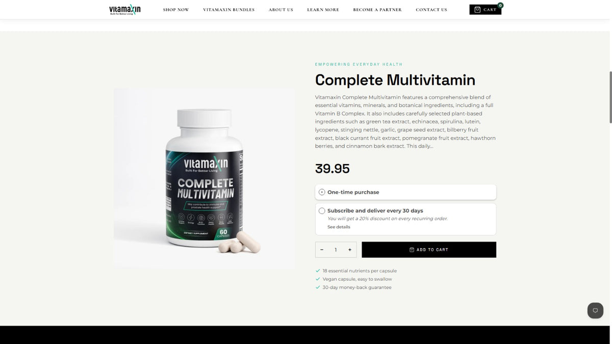 Product page