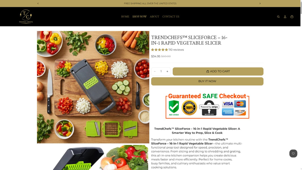 Product page