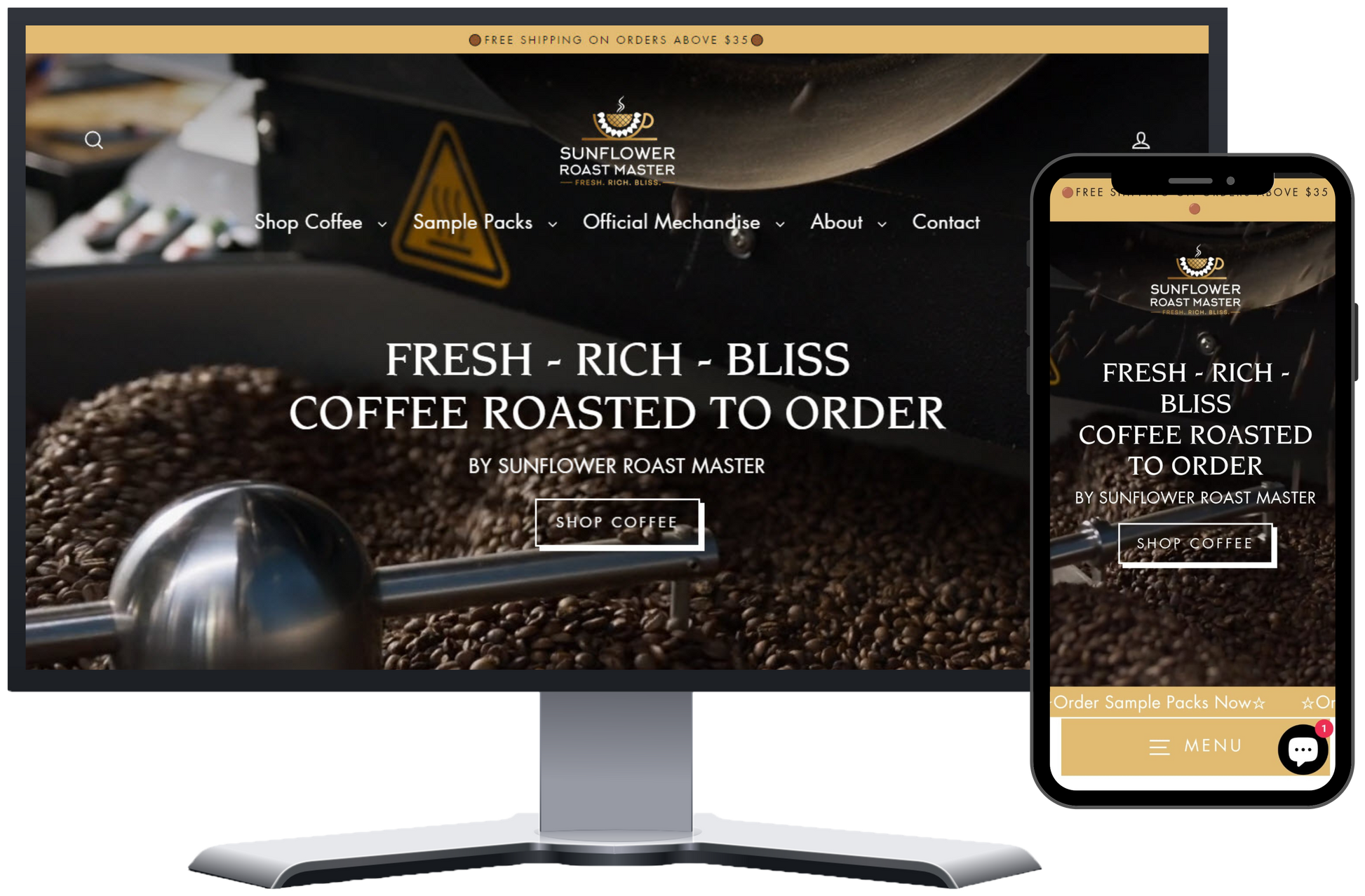 SunflowerRoastMaster.com - ProCommerce