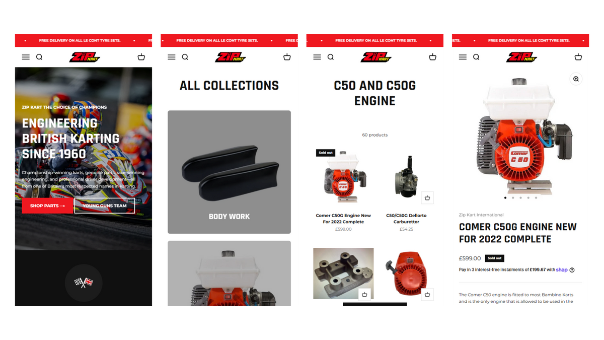 Mobile experience