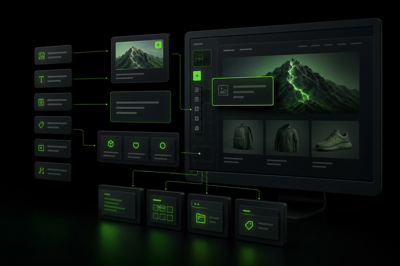 Manage content efficiently after launch