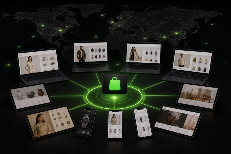 Seamless shopping across regions