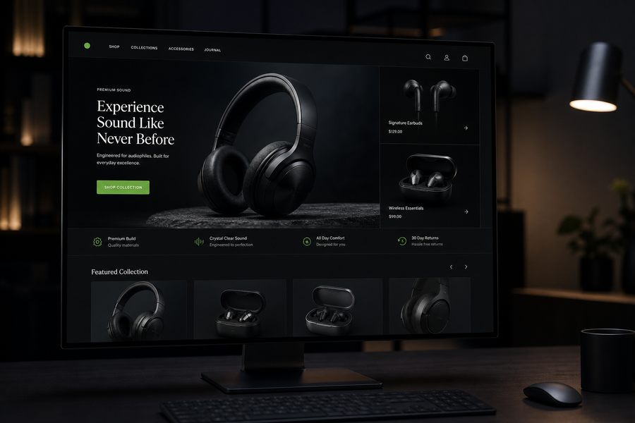 A visually impressive website is only valuable if it helps customers