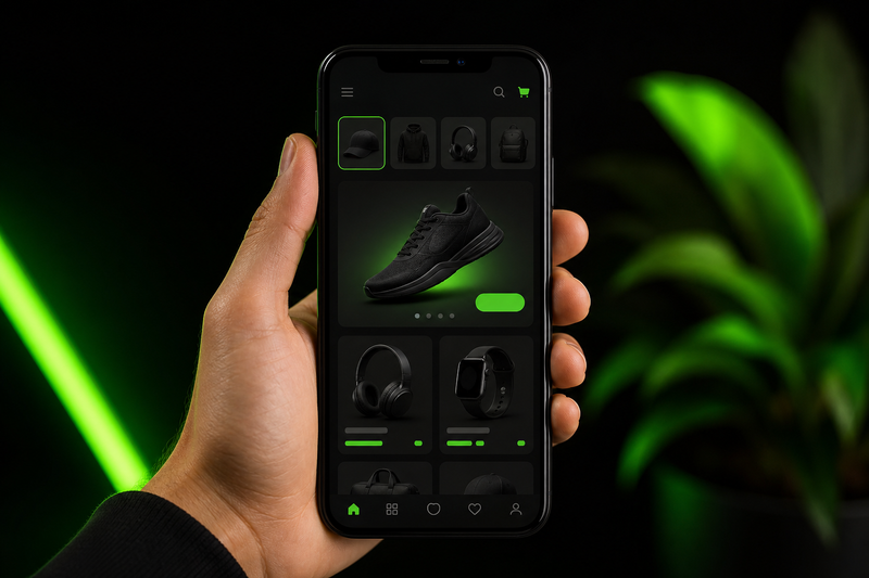 Most Shopify traffic starts on mobile
